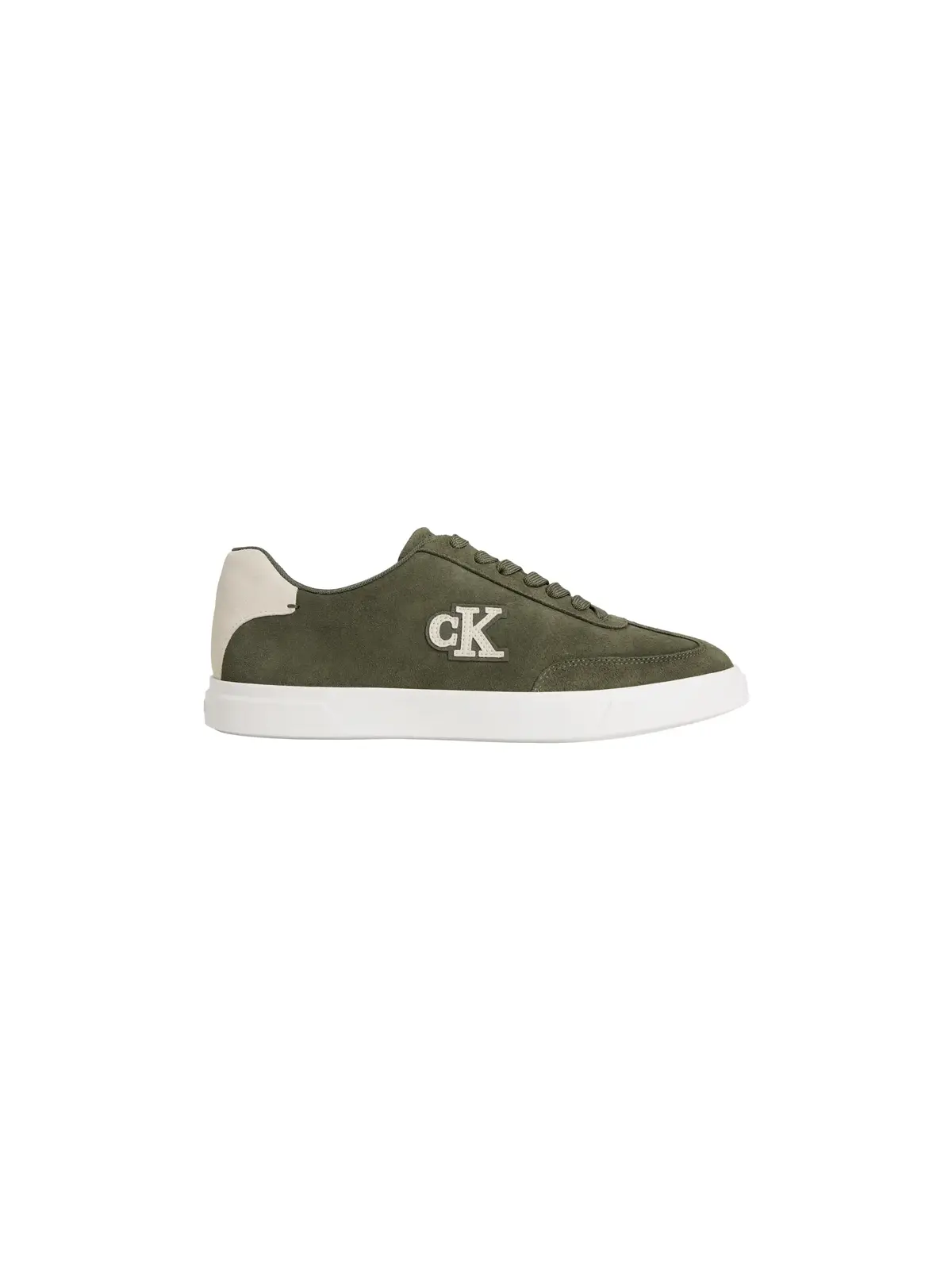 Calvin Klein LOW PROF CUPSOLE SU, 0IA, 41 Haki Erkek Spor Ayakkabı & Sneaker
