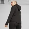 Puma EVOSTRIPE FZ Hoodie Siyah Kadın Sweatshirt
