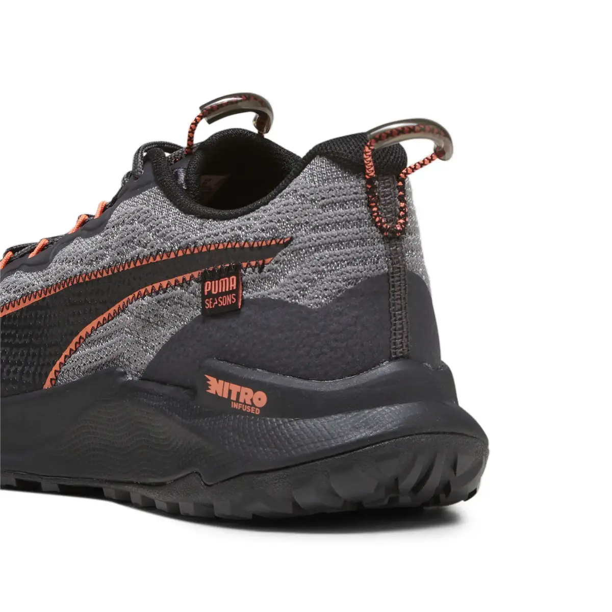 Puma Fast-Trac Nitro 2 Erkek Gri Koşu Ayakkabısı