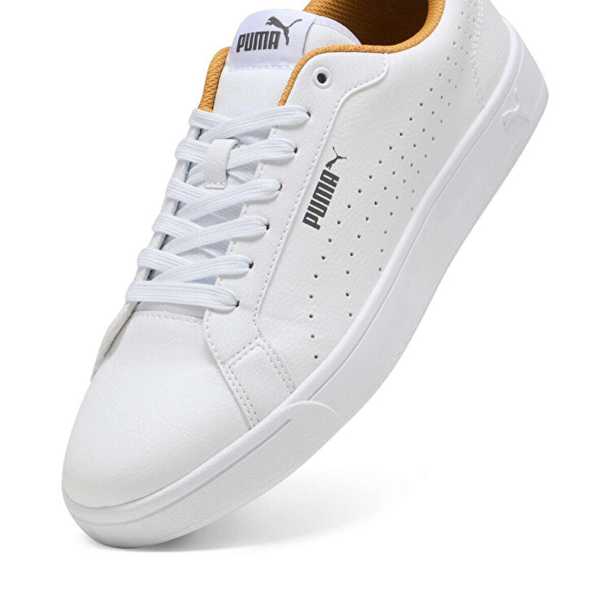 Puma Grounded Perf Beyaz Unisex Spor Ayakkabı & Sneaker