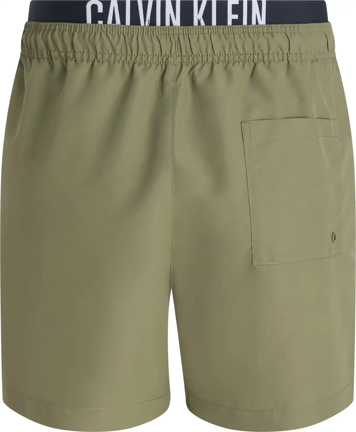 Calvin Klein MEDIUM DOUBLE WB, LB6 Yeşil Erkek Mayo