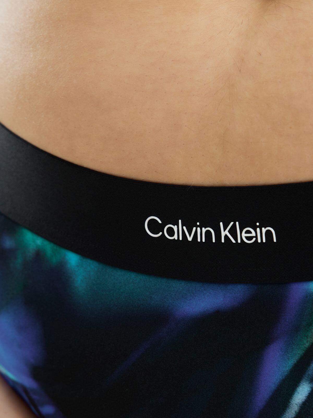 Calvin Klein BIKINI-PRINT Mavi Kadın Bikini Altı