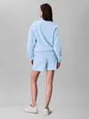 Calvin Klein MONOLOGO FRENCH TERR, VE0 Mavi Kadın Şort