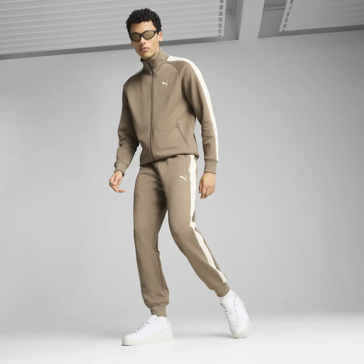 PUMA T7 ALWAYS ON Track Pants Kahverengi Erkek Eşofman Altı