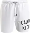 Calvin Klein MEDIUM DRAWSTRING-NO Erkek Beyaz Deniz Şortu