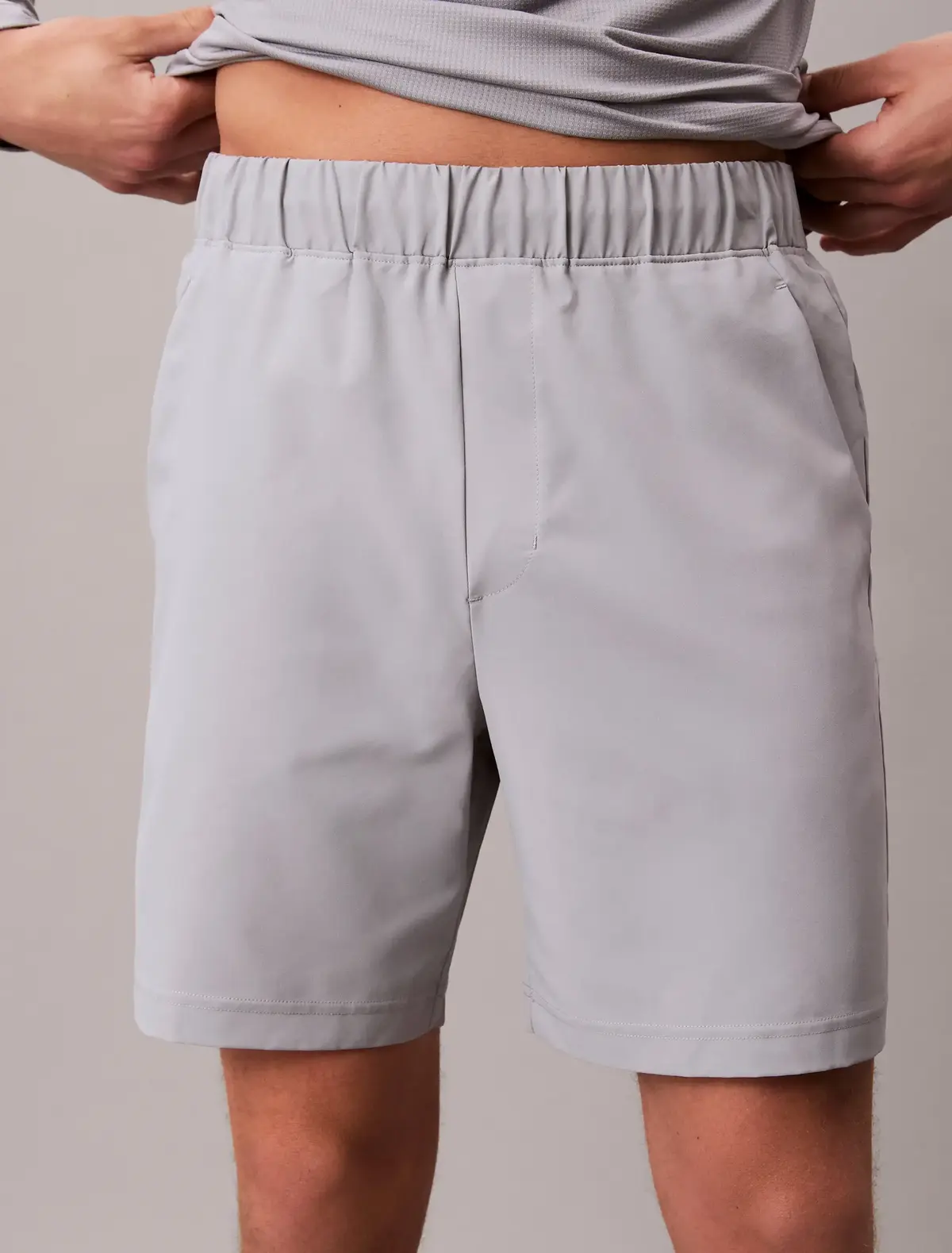 Calvin Klein WOVEN SHORT Gri Erkek Şort