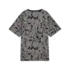Puma NATURE 2.0 Relaxed AOP Tee Siyah Kadın T-Shirt & Polo