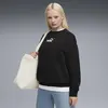 Puma ESS NATURE 2.0 Crew Siyah Kadın Sweatshirt