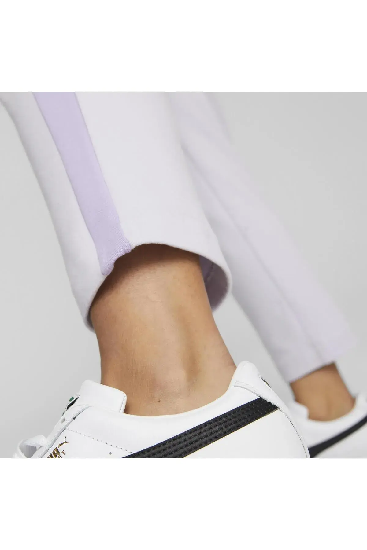 Puma T7 High Waist Pants Spring Mor Kadın Eşofman Altı