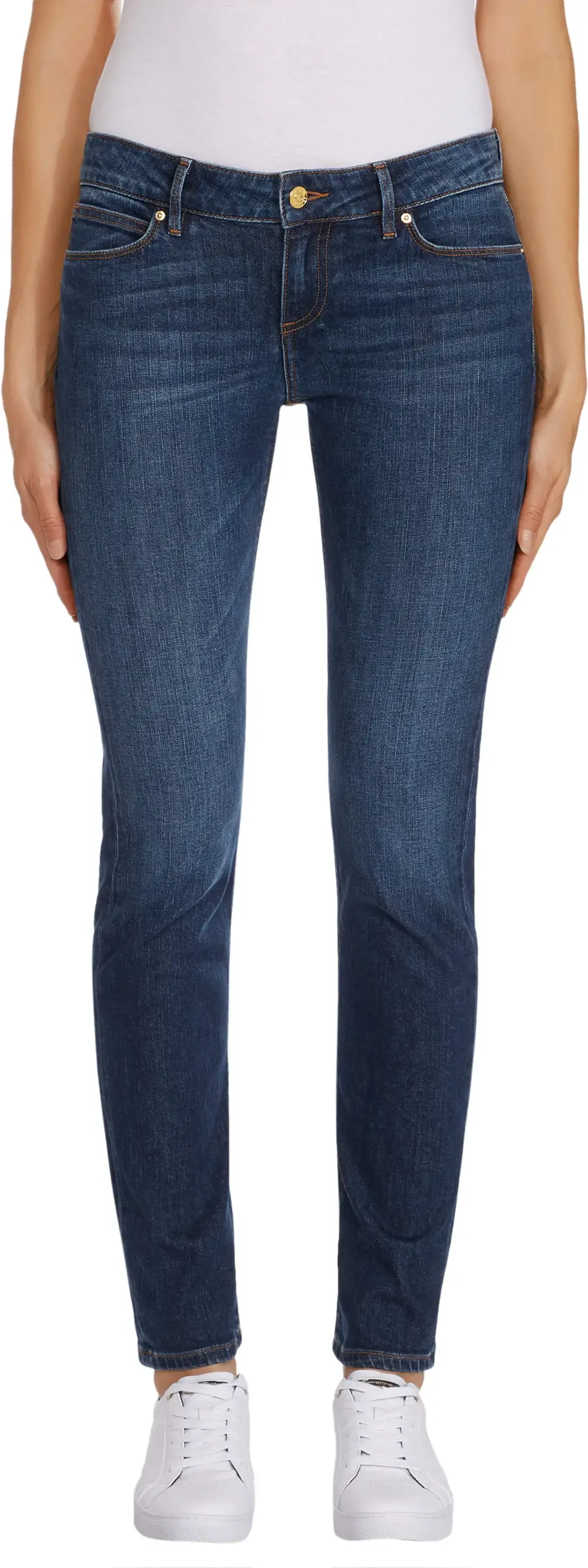 Tommy Hilfiger HERITAGE MILAN SLIM Kadın Lacivert Kot Pantolon