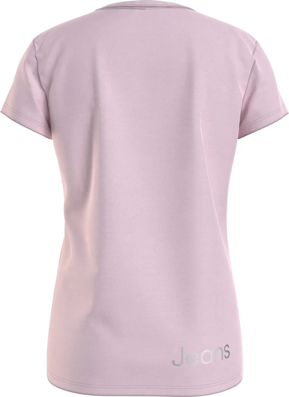 Calvin Klein INST SILVER LOGO SLI Kadın Pembe T-Shirt