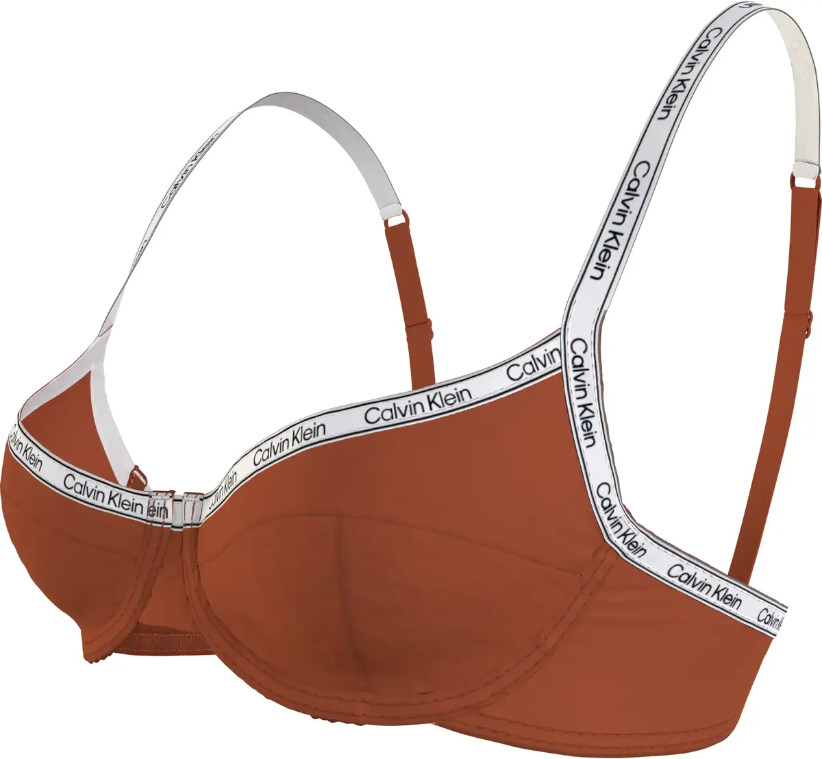 Calvin Klein BALCONETTE-UW Kadın Kahverengi Bikini Üstü