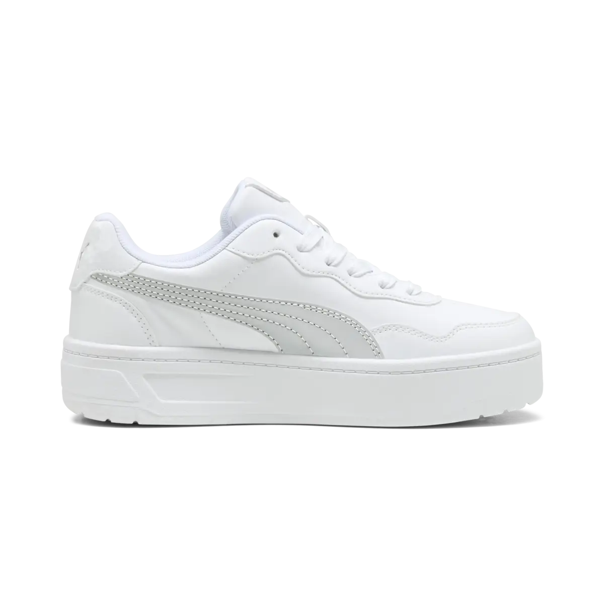 Puma Court Lally Skye DayINight Beyaz Kadın Spor Ayakkabı