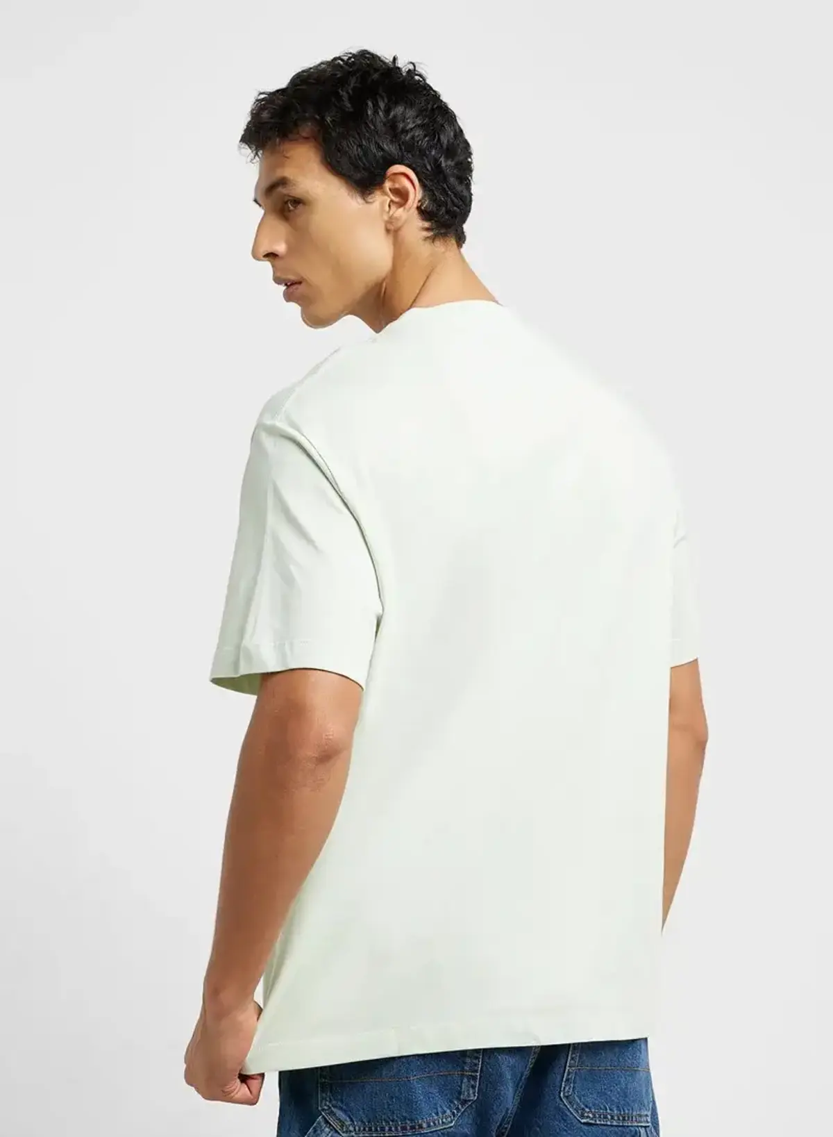 Calvin Klein SS 30S MICRO MONOLOGO GRAPHIC TE Yeşil Erkek Tişört