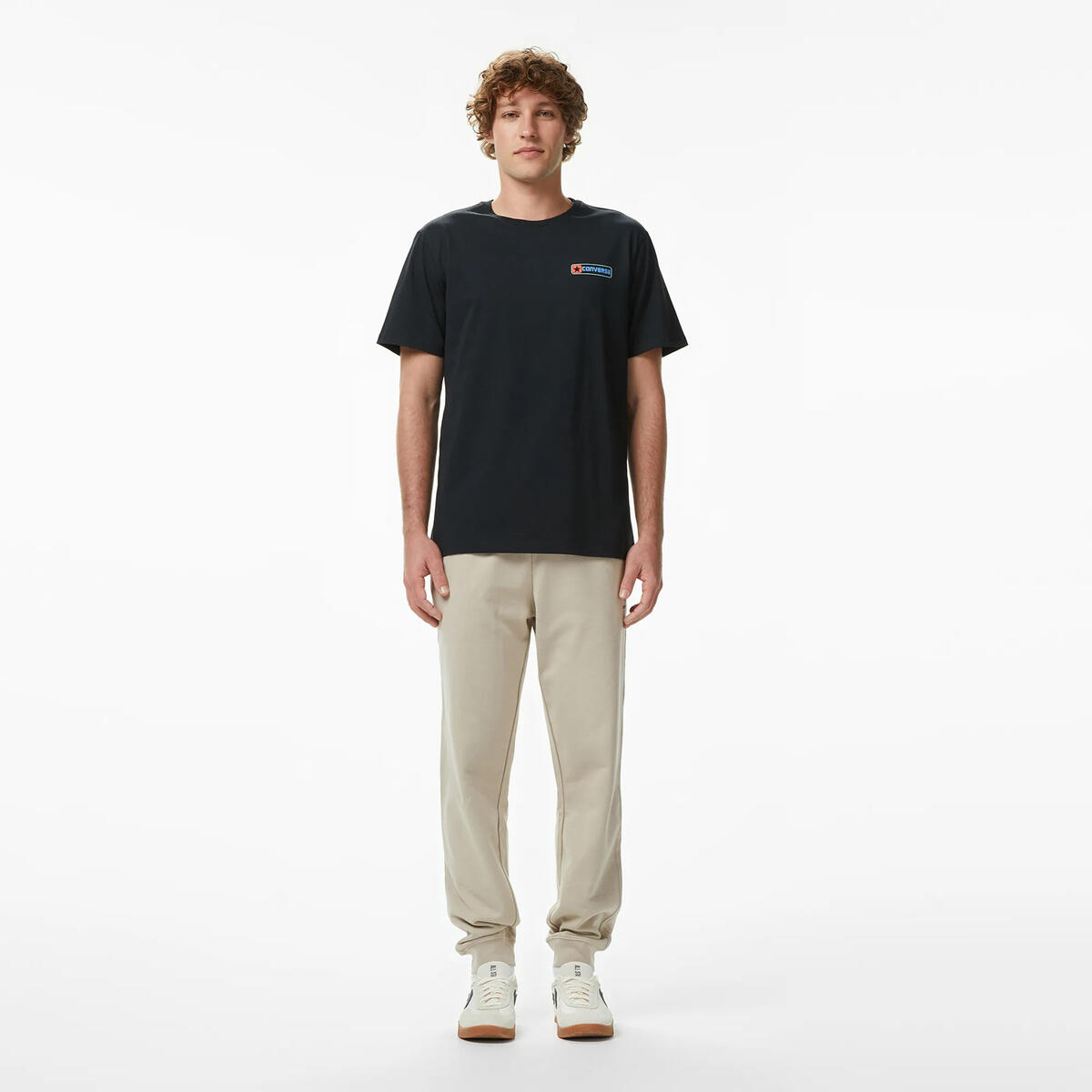 CONVERSE BOX STAR TEE CONVERSE BLACK Siyah Erkek T-Shirt