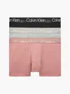 Calvin Klein TRUNK 3PK Erkek Gri Boxer Set