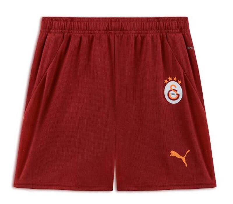 Puma GSK Shorts Jr w/o S. Galatasaray 2024/25 Kırmızı Çocuk Erkek Şort