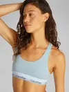 Calvin Klein UNLINED BRALETTE Mavi Kadın Bralet
