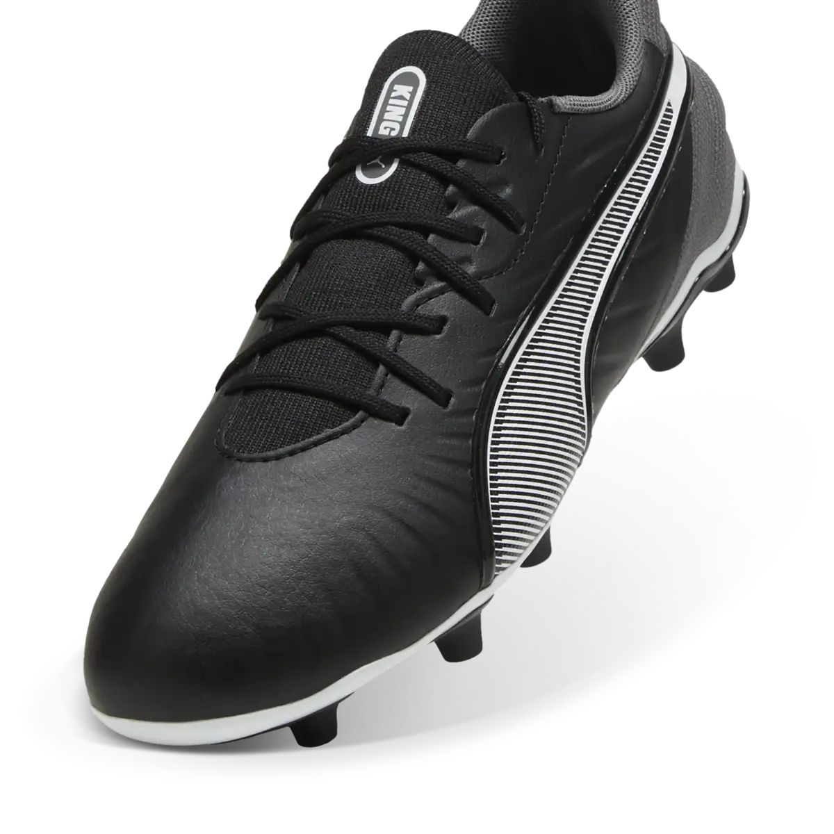 Puma KING MATCH FG/AG Jr Siyah Erkek Çocuk Krampon
