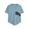 Puma TRAIN ALL DAY BIG CAT TEE Koyu Mavi Kadın T-shirt