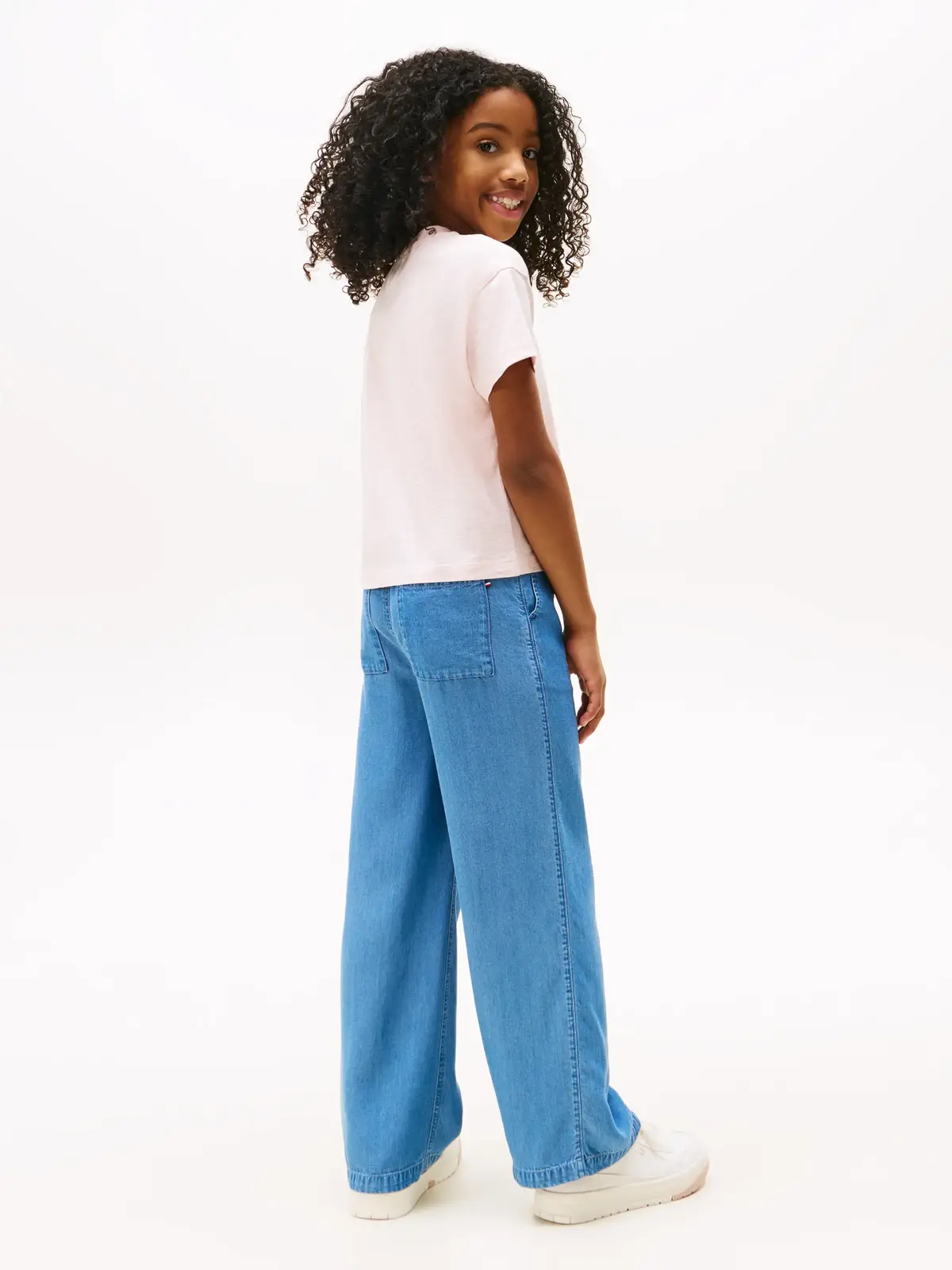 Tommy Hilfiger FUN GRAPHIC TEE SS, XT0 Pembe Kız Çocuk T-Shirt & Polo