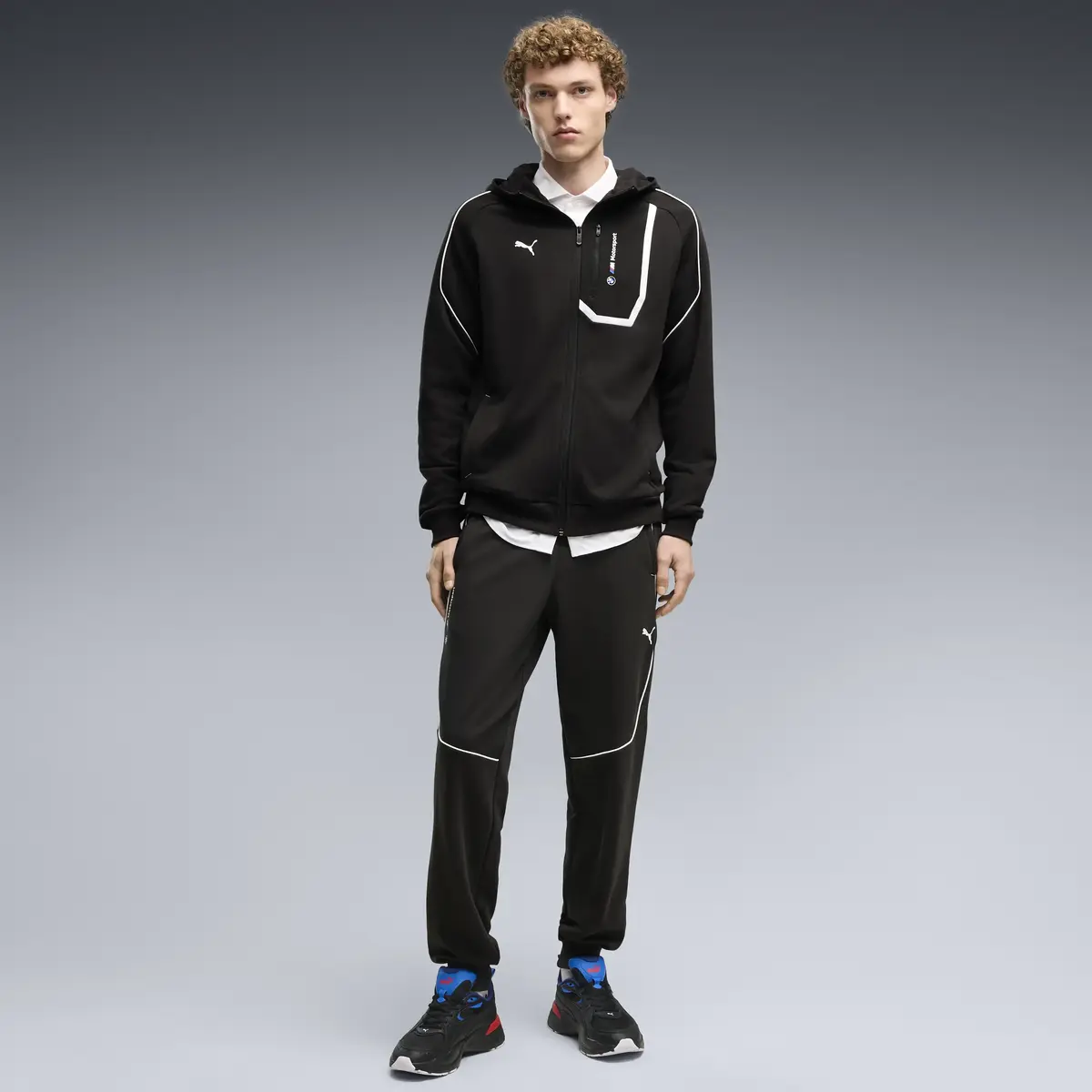 PUMA BMW MMS PM1 Jacket Siyah Erkek Sweatshirt