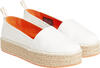 Calvin Klein FLATFORM ESPADRILLE Kadın Beyaz Ayakkabı