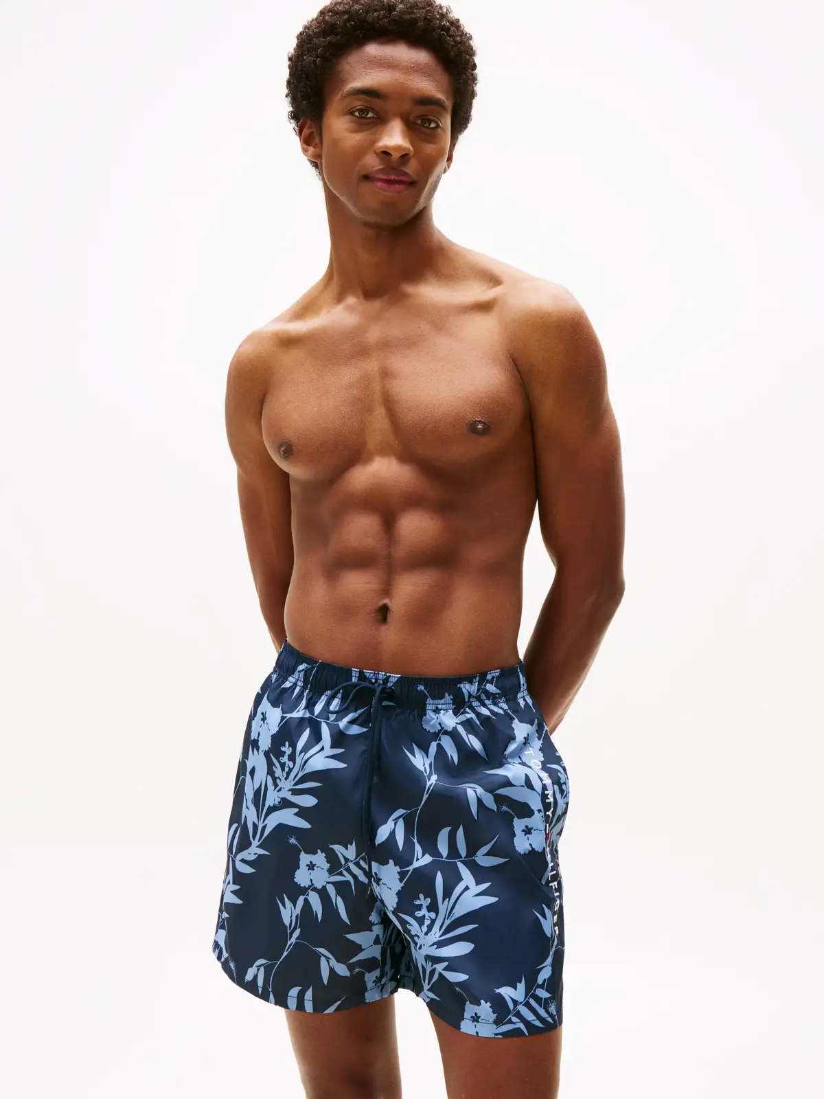 Tommy Hilfiger MEDIUM DRAWSTRING PR, 0G0 Lacivert Erkek Mayo