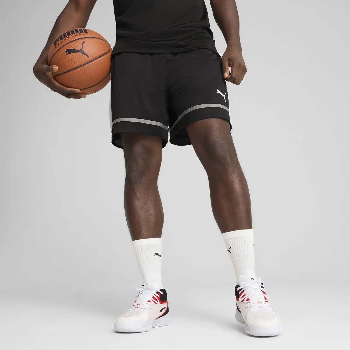 Puma The All Jaws 6.5" Short Siyah Erkek Basketbol Şort