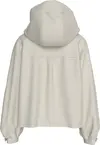 Calvin Klein SHORT HOODED TECH RAIN JACKET Kadın Bej Mont