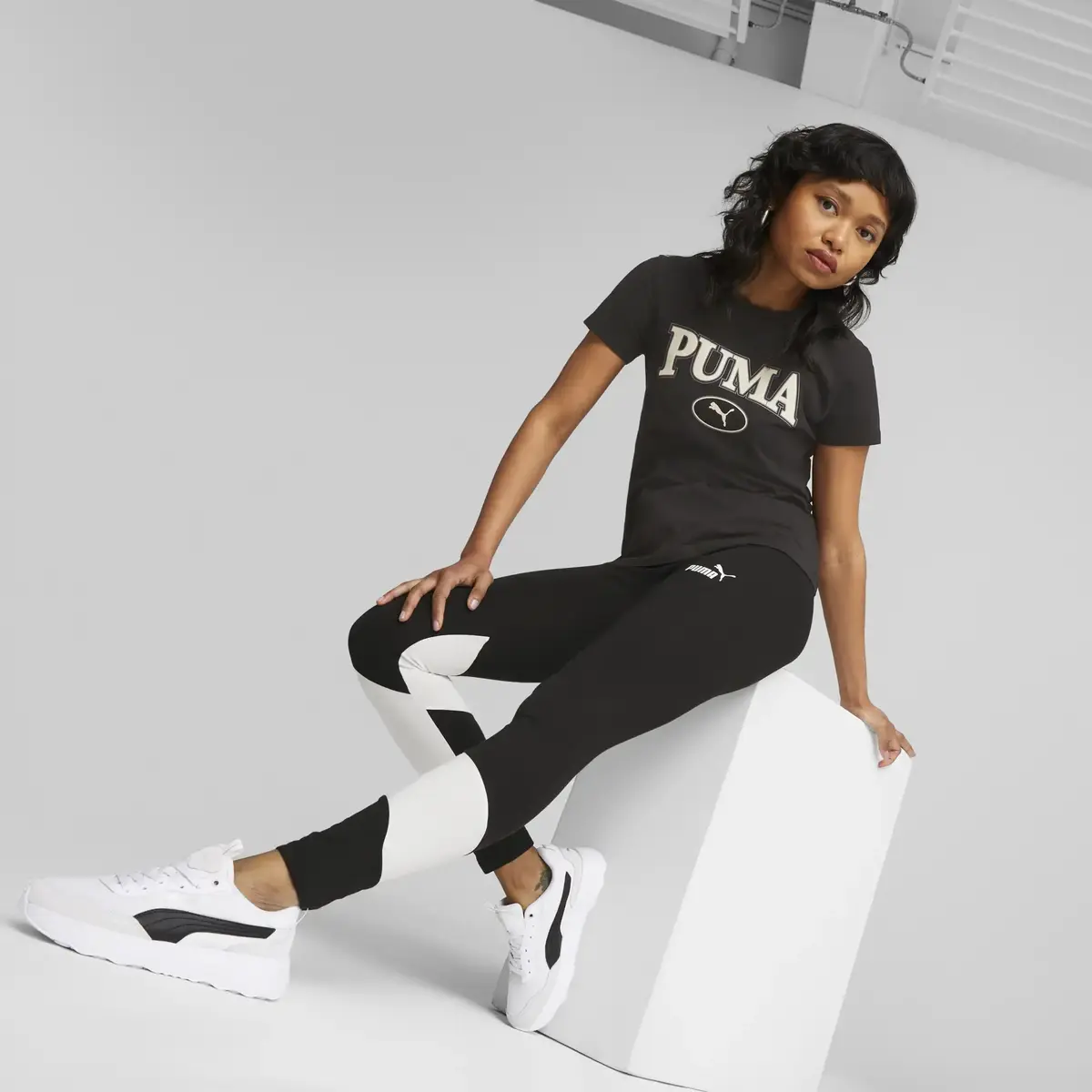 Puma PUMA POWER CAT Leggings Siyah Kadın Tayt