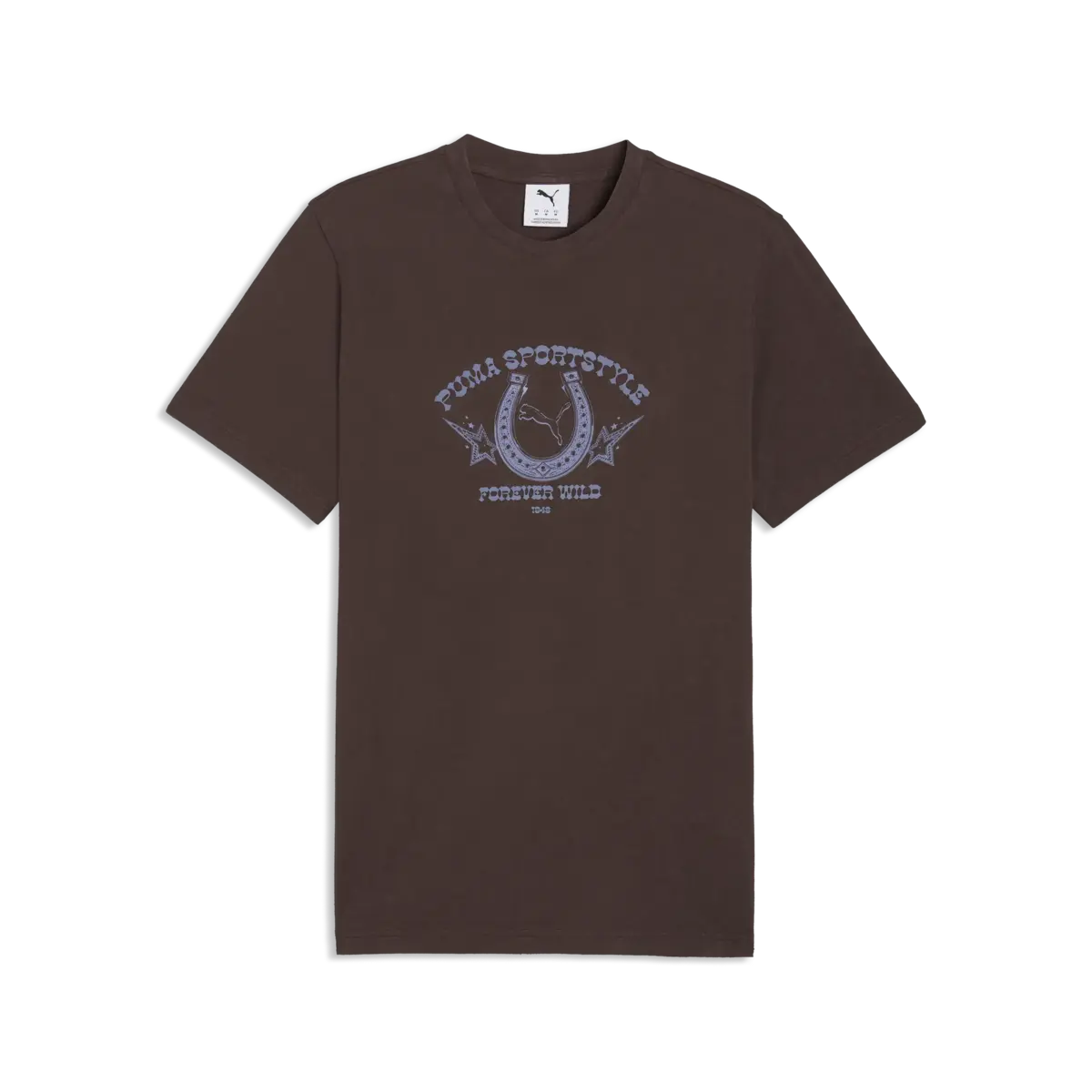 Puma GRAPHIC Tee Kahverengi Erkek T-Shirt