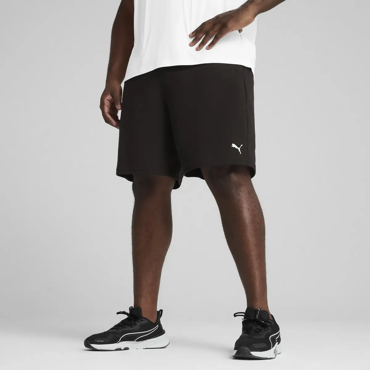 Puma TAD ESSENTIALS 8" Knit Short Siyah Erkek Şort