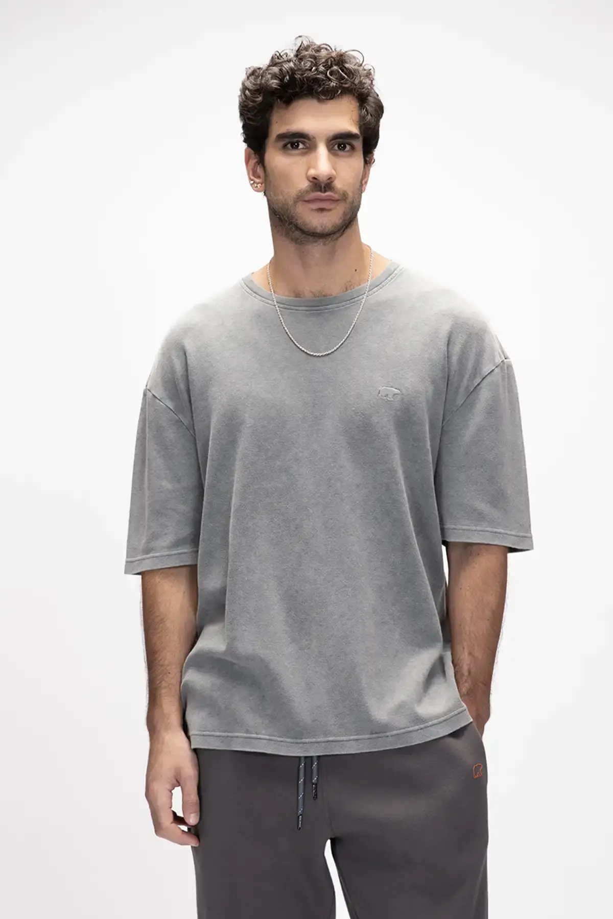 BAD BEAR WILD T-SHIRT Erkek Gri T-Shirt