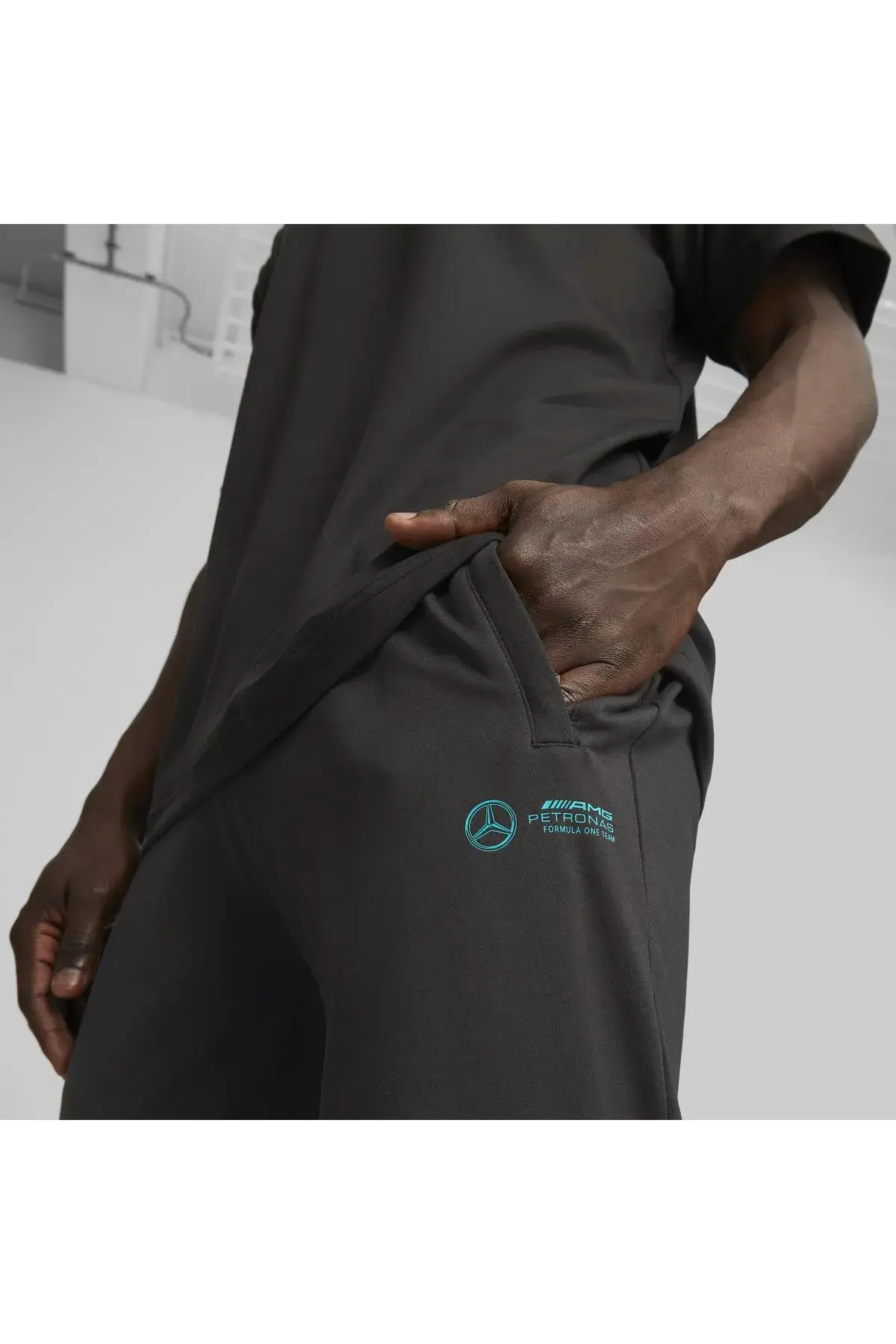 Puma MAPF1 Cloudspun Pants, slim Siyah Erkek Eşofman Altı