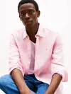 Tommy Hilfiger PIGMENT DYED LI SOLI, TOL Pembe Erkek Gömlek