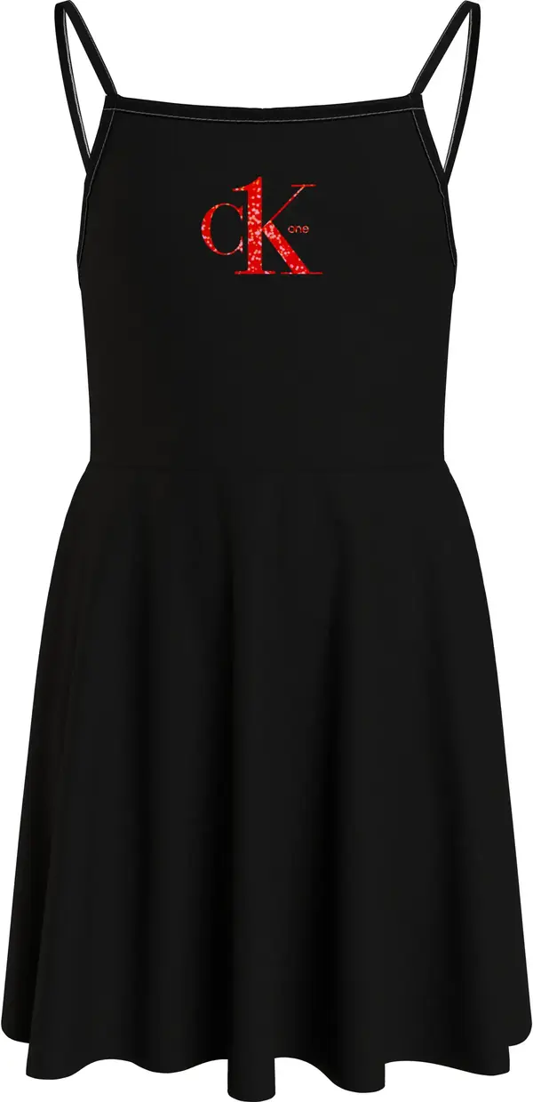 Calvin Klein DRESS Kadın Siyah Elbise