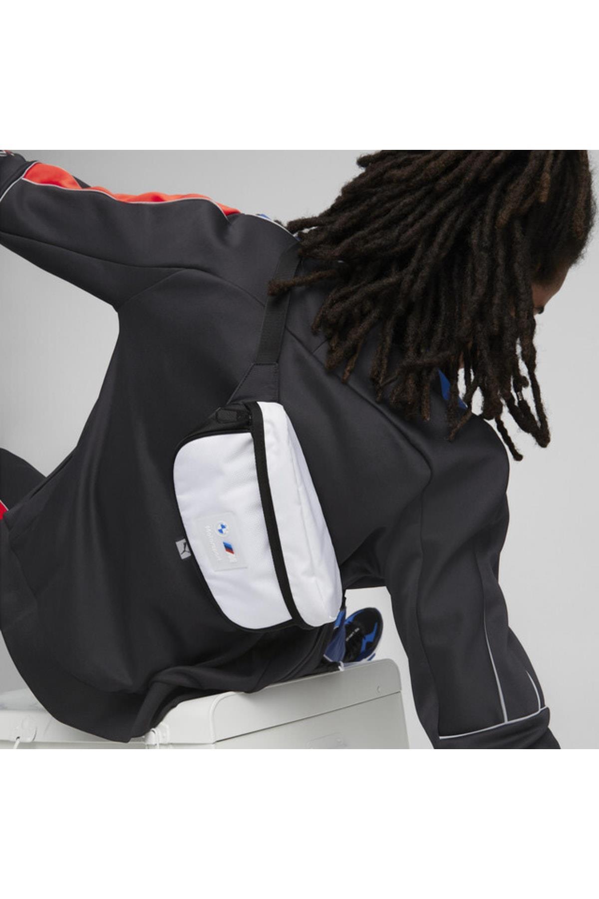 Puma Bmw Mms Waist Bag Beyaz Unisex Bel Çantası