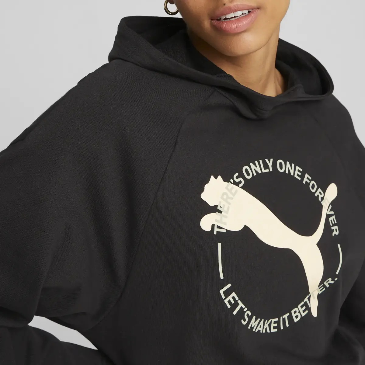 PUMA BETTER SPORTSWEAR Hoodie Siyah Kadın Sweatshirt