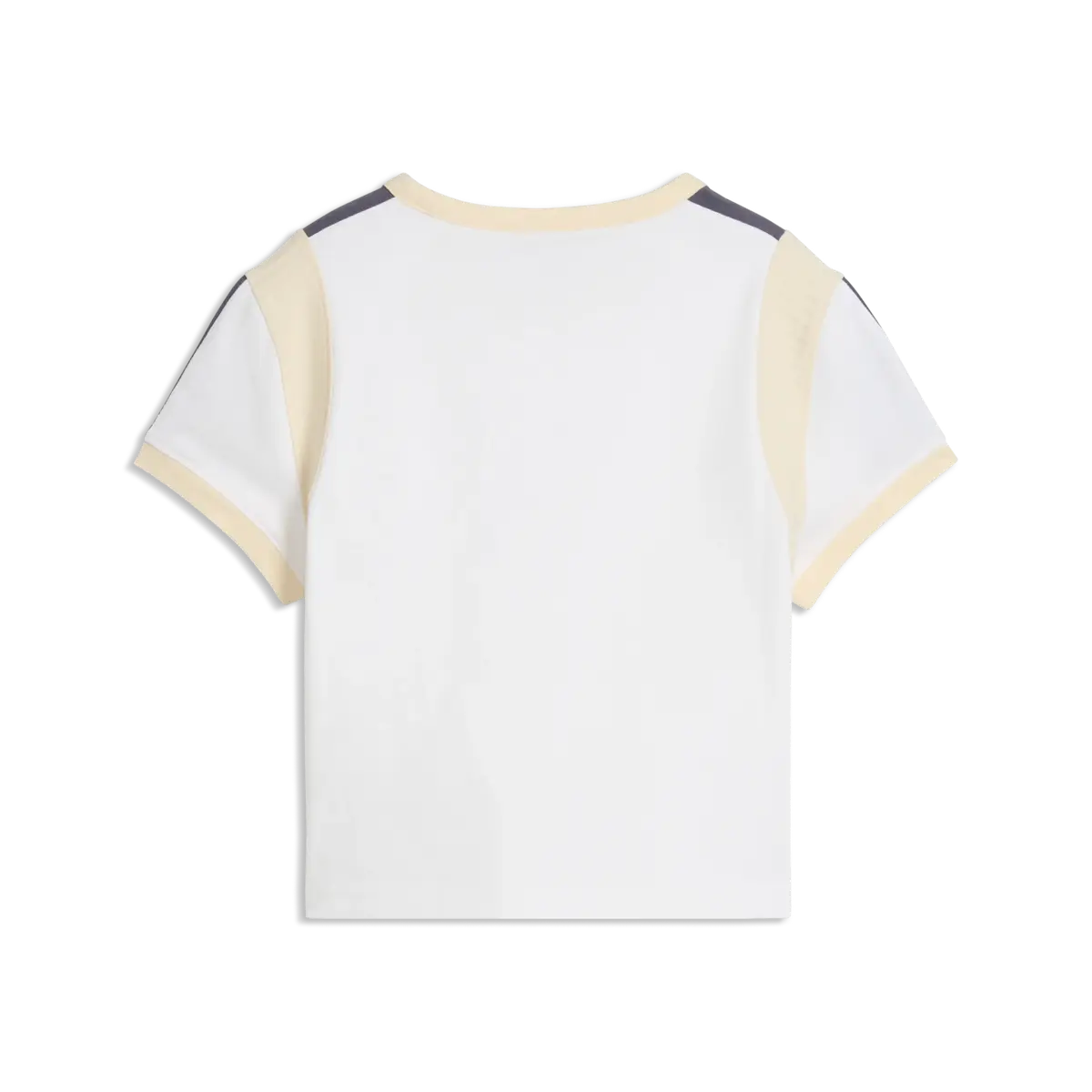 Puma Graphic Ringer Baby Tee Beyaz Kadın T-Shirt