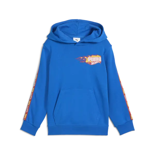 Puma X HOT WHEELS Hoodie Mavi Erkek Çocuk Hoodie