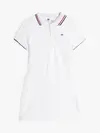 Tommy Hilfiger SPORTY FEMININE REG, YCF Beyaz Kadın Elbise-Etek