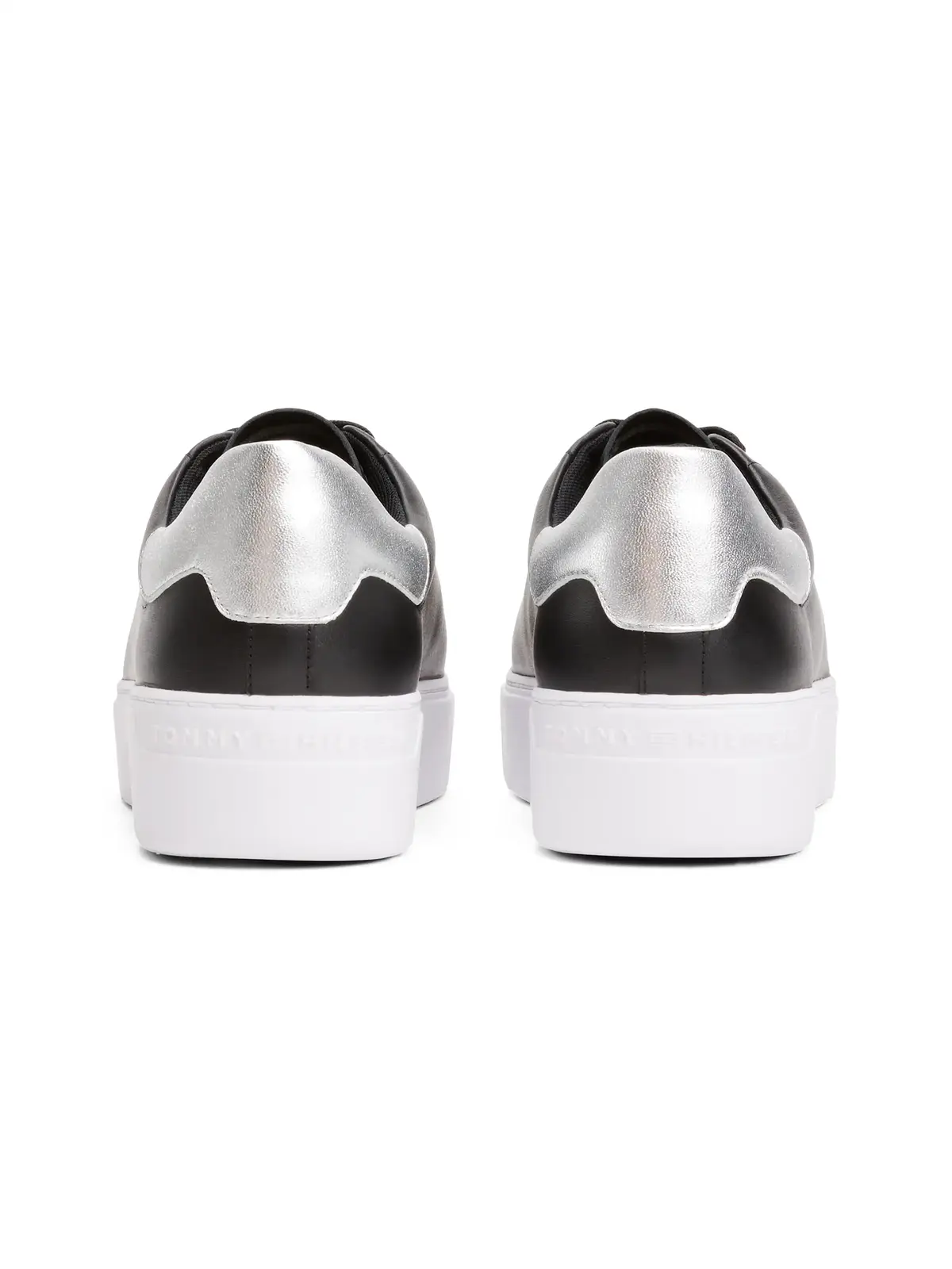 Tommy Hilfiger ESSENTIAL PLATFORM C, BDS Siyah Kadın Günlük Spor Ayakkabı