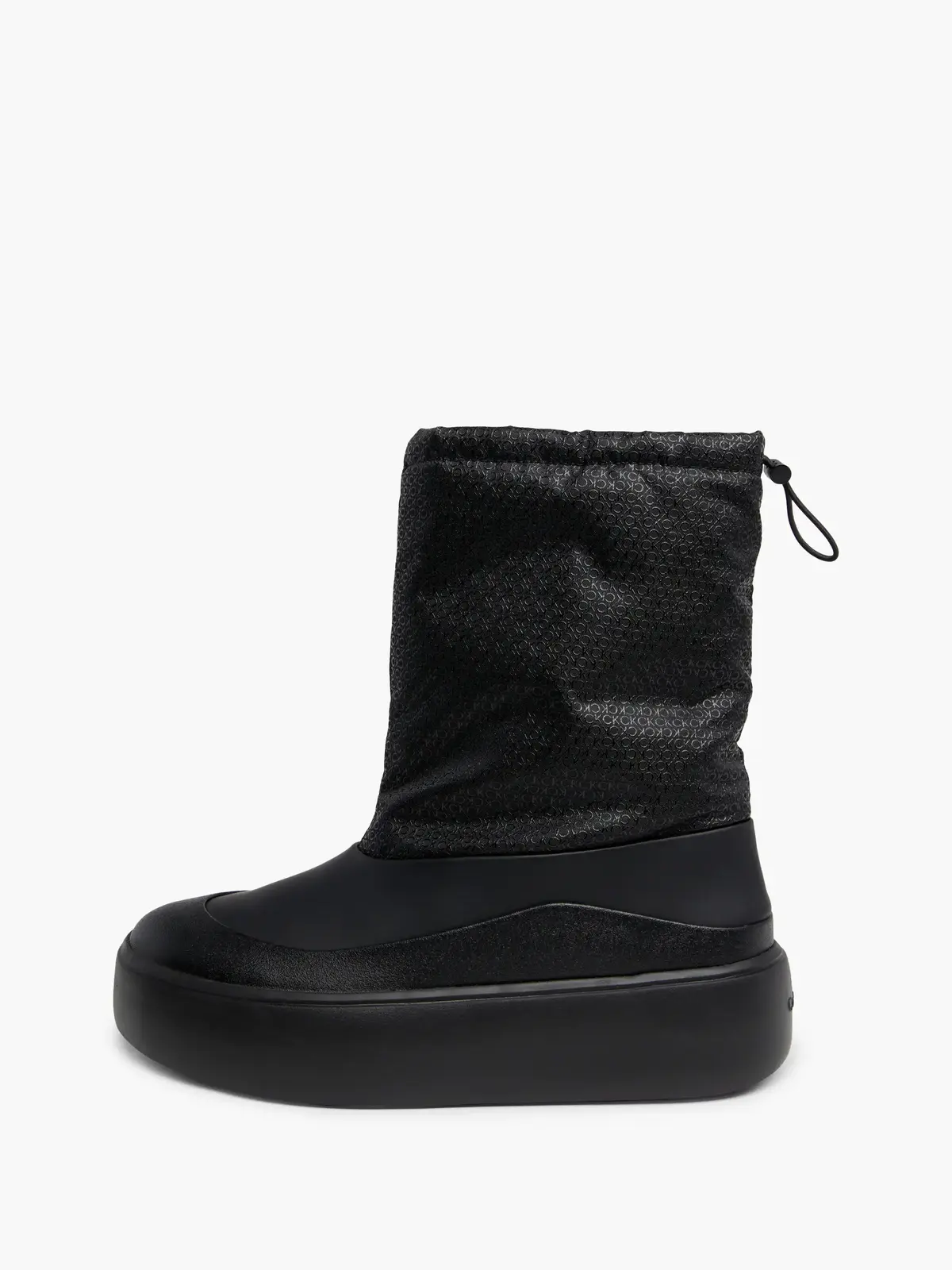 Calvin Klein BUBBLE CUP MID BOOT- Kadın Siyah Bot