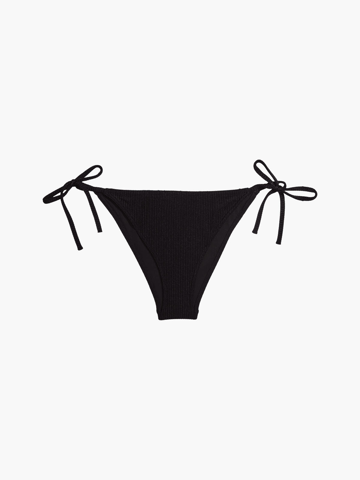 Calvin Klein STRING SIDE TIE Kadın Siyah Bikini Altı