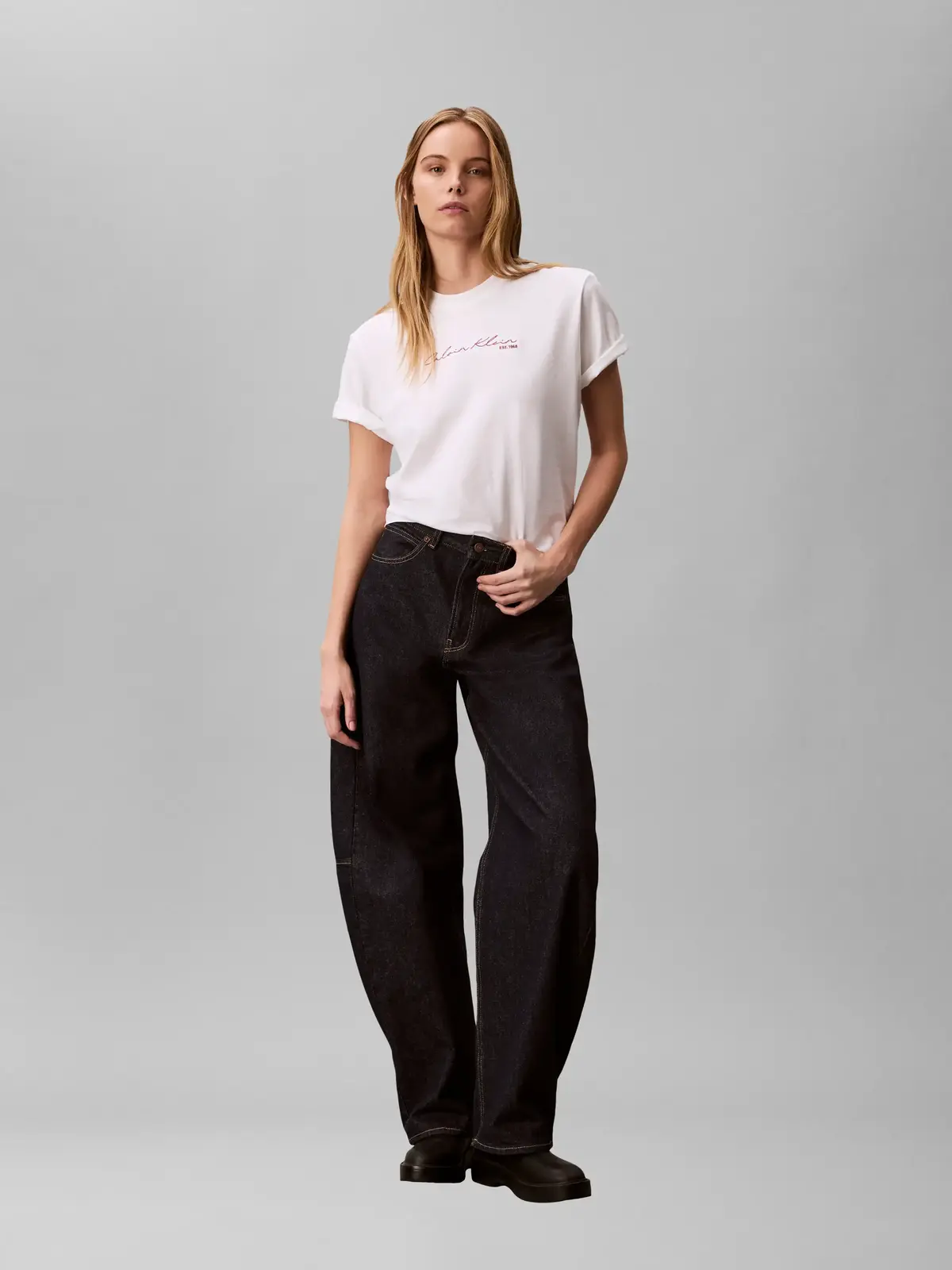 SS GRAPHIC BOXY TEE, YAF, XS