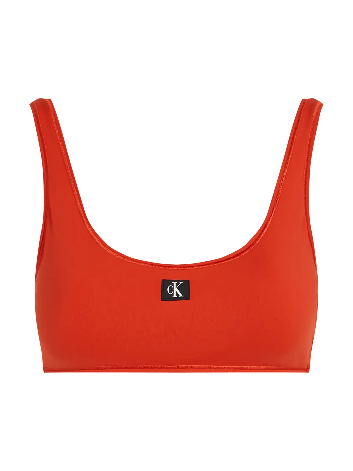 Calvin Klein BRALETTE-RP Kırmızı Kadın Bralet Bikini Üstü
