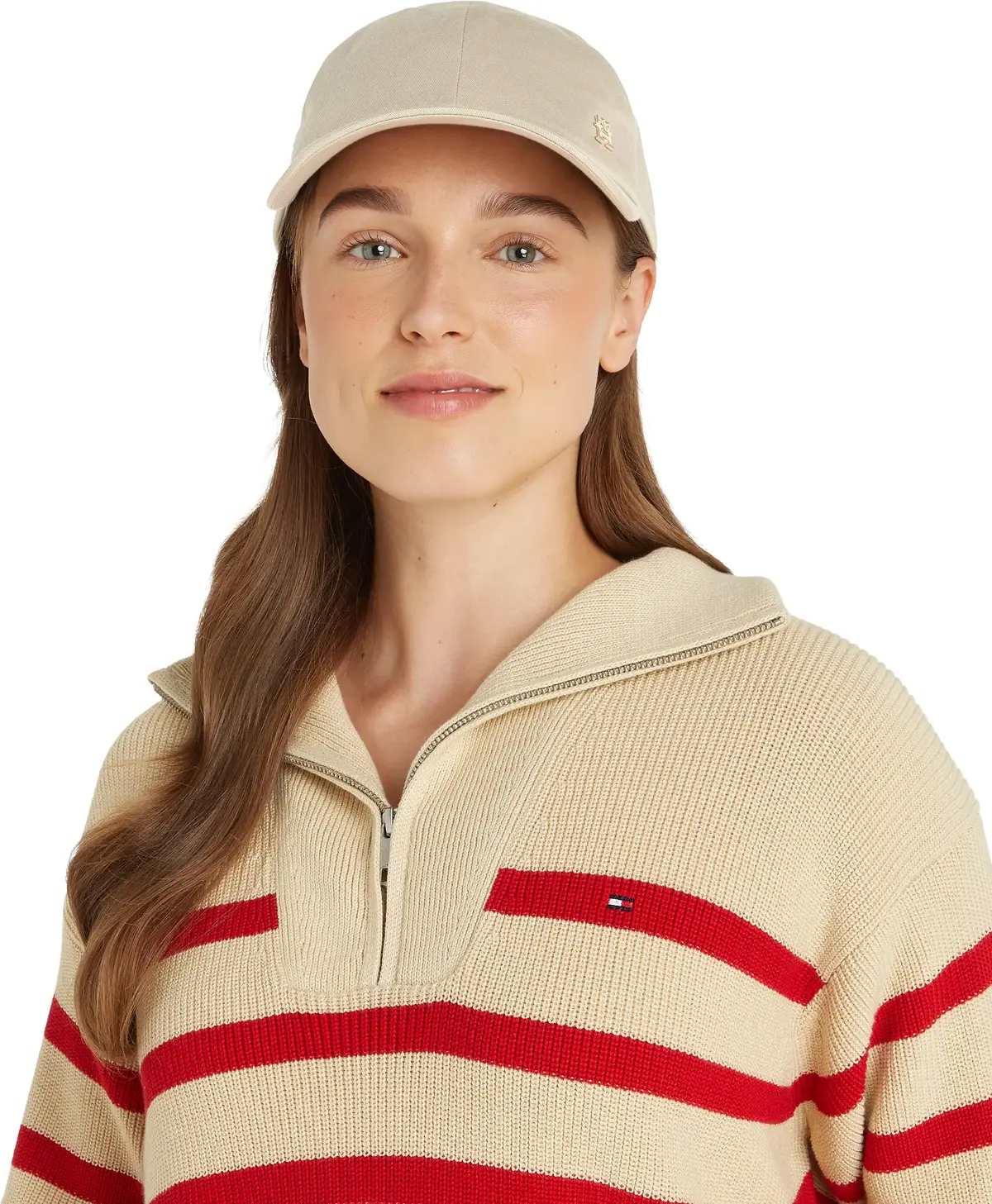 Tommy Hilfiger ELEVATED CHIC SOFT C, RBT Bej Kadın Şapka