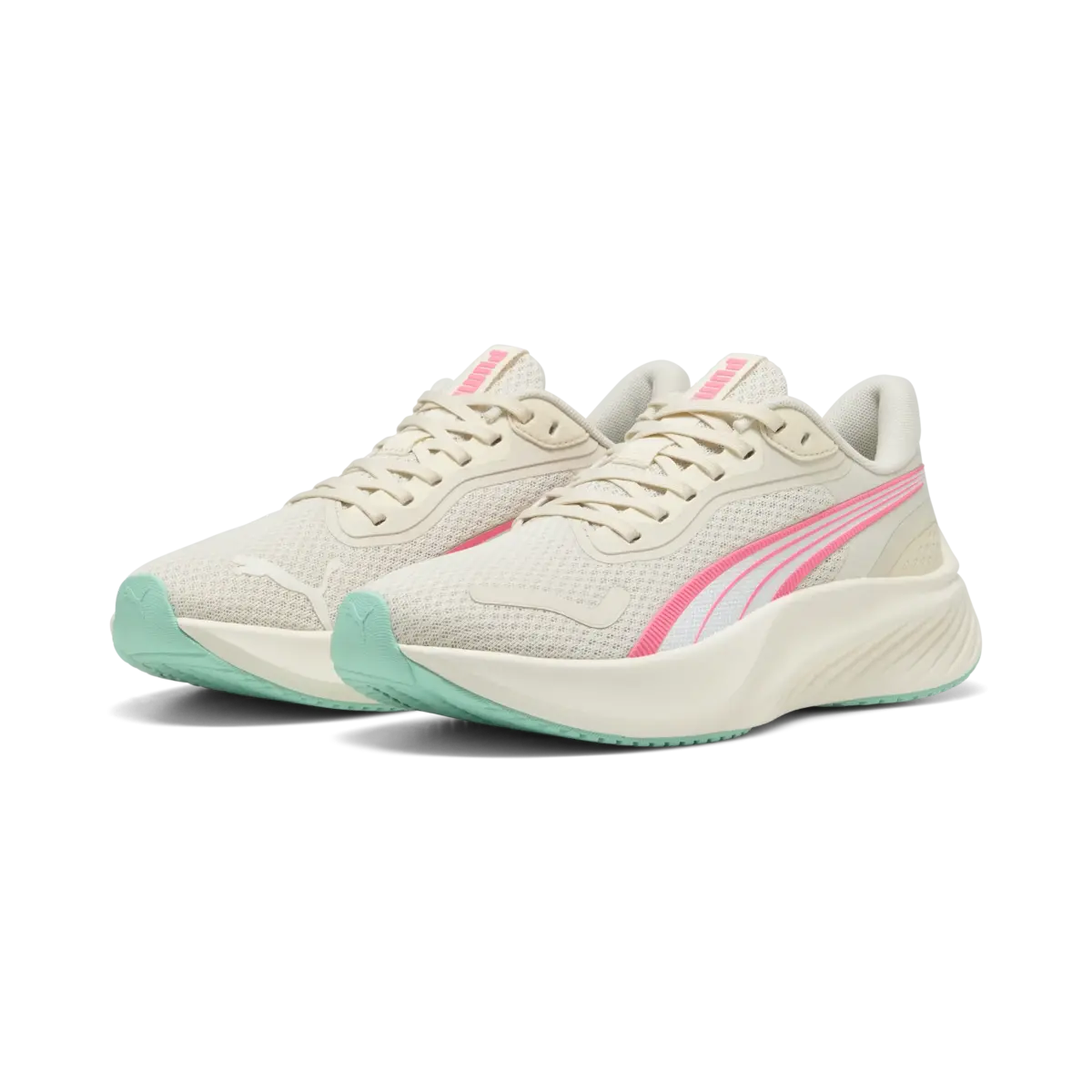 Puma Pounce Lite Bej Unisex Yürüyüş ve Koşu Ayakkabısı