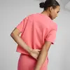 Puma Ess Cropped Logo Tee Loveable Pembe Kadın T-shirt